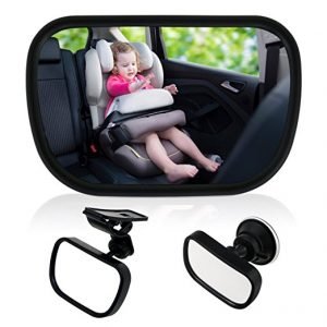 mirror to see baby in car