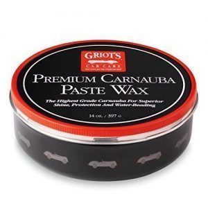 Griot's Garage 11029 Premium Carnauba Paste Wax 14oz, best wax to use on black vehicles, top rated car wax for black cars, best scratch remover for black cars