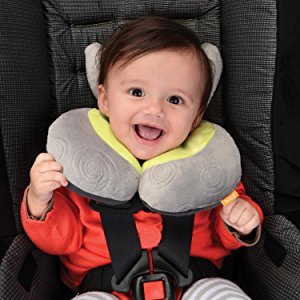 An image of a baby car head and neck support pillow