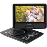 COOAU 11.5 inch best portable DVD player for car
