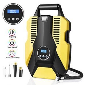 A Portable Air Compressor Pump from Sunvook, the best Portable Digital Tire Inflator, Amazon Black Friday offer for tire inflators