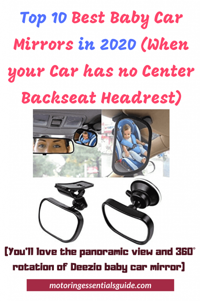 baby car mirror for non adjustable headrest