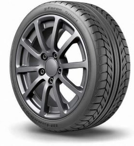 g-Force Sport COMP-2 tire made by BFGoodrich, best durable tire for the money