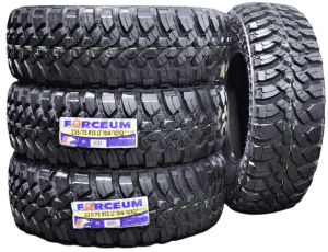 Forceum radial tires for muddy terrain, best mud tires for the money