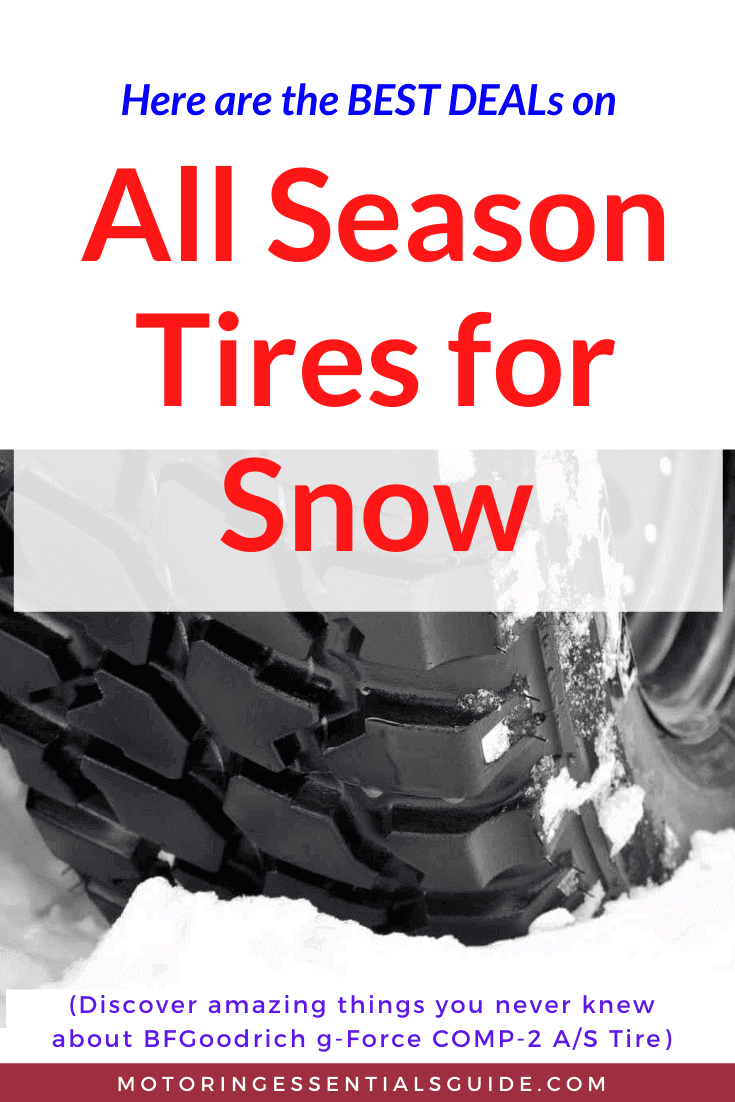 A curated list of the best all season tires for snow, best all season tire in snow, best all season car tires on snow and ice
