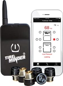 TireMinder Smart TPMS with 6 Transmitters for Recreational Vehicles, MotorHomes, Fifth Wheels, Motor Coaches and Trailers, one of the best tpms for rv