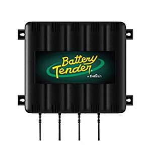 Battery Tender 4-Bank- 12V, 1.25 Amp Battery Charger and Maintainer Bank with 4 Ports, best car battery maintainer, best multi-battery maintainer