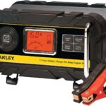 STANLEY BC15BS Fully Automatic 15 A 12V Best Bench Battery Charger, Maintainer with 40A Engine Jump Starter, Patented Alternator Check, one of the best battery tender for car