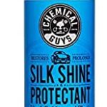 Chemical Guys TVD_109 - Silk Shine Spray-able Dry-To-The-Touch Dressing/Protectant for Tires, Trim, Vinyl, Plastic and More. One of the best tire dressing no sling, best water based tire shine