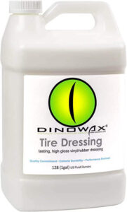 Dinowax Tire Dressing | High Gloss Long Lasting Automotive Dressing | Professional-Grade (128 Oz). best auto tire protectant, best tire protectant for dry rot