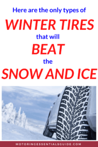 Types of winter tires, types of snow tires. Types of winter tires for snow, best wet traction tires, best rated snow tires