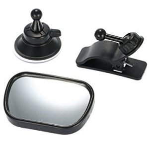 CARA Rear View Baby Car Mirror for a Back Seat without a Headrest