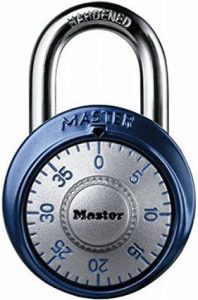Master Lock 1561DAST best combination padlock for gym locker, most secure gym lock