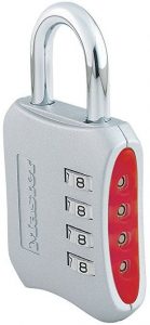 Master Lock keyless padlock for gym bags and lockers, best locks for gym lockers