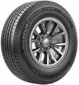 Defender LTX mud and snow tire for all seasons made by Michelin, Best Michelin tires for comfort, one of the top best tire for comfort and noise, best riding tires for comfort