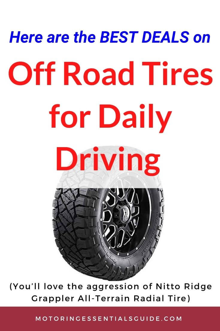Review of the best off road tire for daily driving, best off road tires reviews. This is a curated list of the best off road tires for daily driver, best off road tires.
