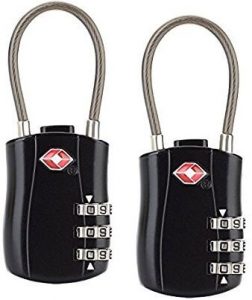 Hovinso Approved Combination Lock, cable padlock for gym bag, gym locker, travel combination lock, school locker lock, toolbox lock, best bike locks, and club combination lock